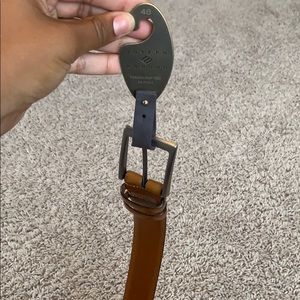 Joseph abboud leather belt